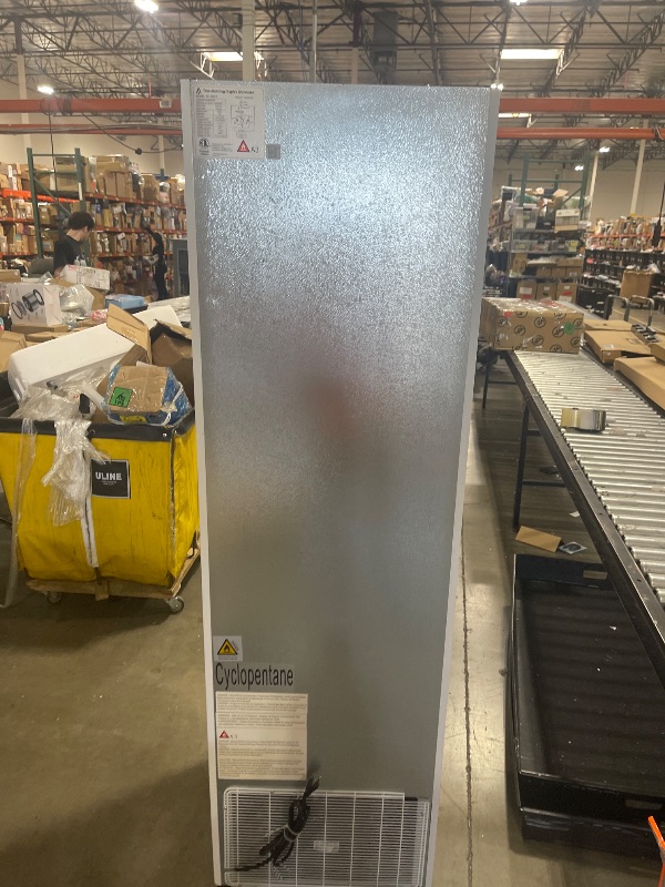 Photo 1 of PeakPursuit Commercial Display Refrigerator, 11.3 Cu.Ft. Glass Door Beverage Refrigerator Upright Display Fridge With LED Light and Adjustable Shelves for Home Restaurant Grocery