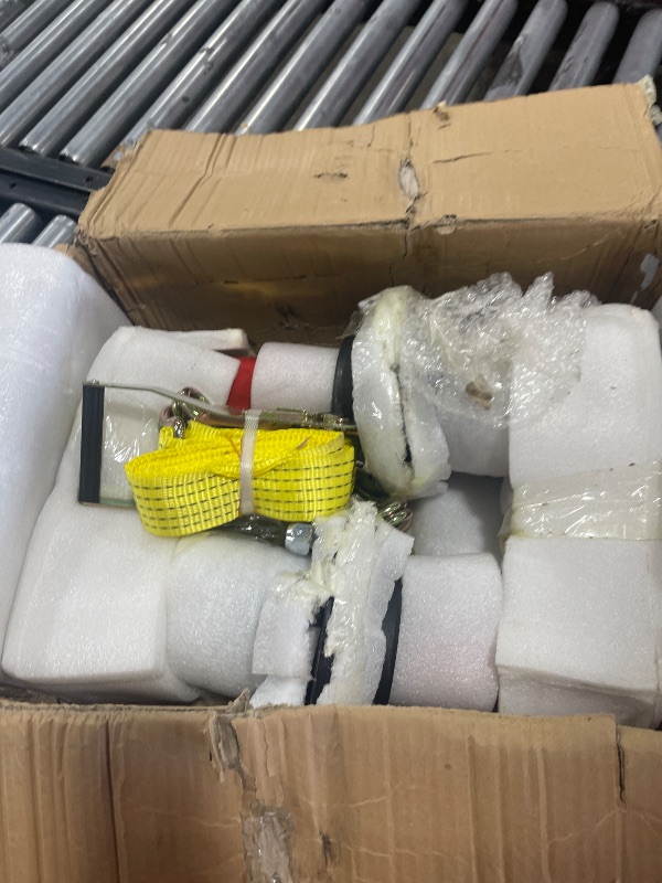 Photo 1 of 2Pack Shipping Container Wheels 6-Lug Wheels kit|Shipping Container Axles with Ratchet Tie Down-moves 20ft.-40ft. Shipping Container |Shipping container accessories