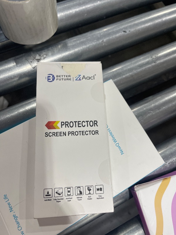 Photo 1 of AACL [4-Pack for Samsung Galaxy S25/S24 Screen Protector 5G [Not Glass] - Film for S24 and S25 Screen Protector [7H Hybrid][Fingerprint Compatible][Alignment Tool]