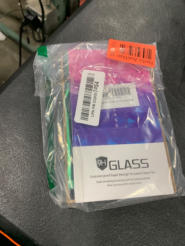 Photo 1 of Samsung Galaxy Note 10+ Plus Replacement Back Glass Cover Back Battery Door w/Pre-Installed Adhesive Lens, Removal Tool - Note 10+ Plus (Aura Glow)