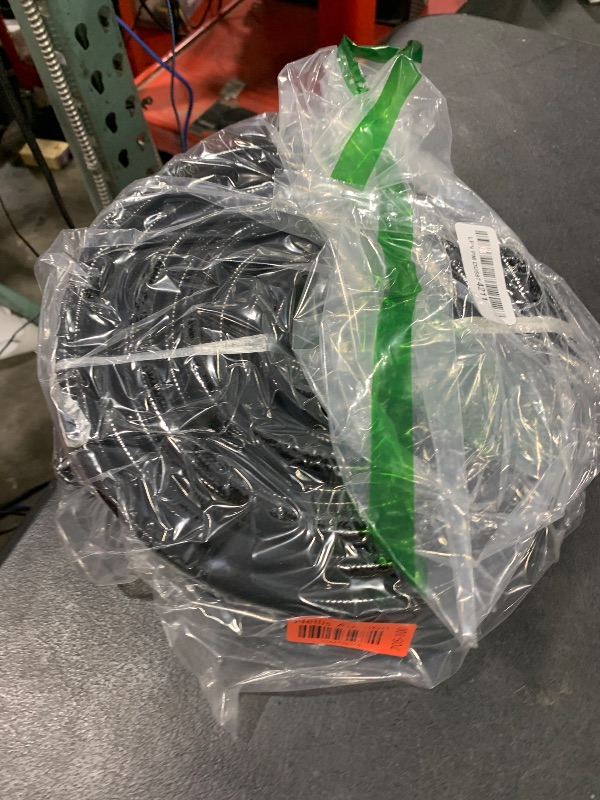 Photo 1 of 50 FT 1/2 Inch Drip Irrigation Tubing Main Drip Line Hose Tube for Garden Watering Landscape Irrigation System (Includes 2 Pack 6-Way Connector and 1/2" Straight Connector)