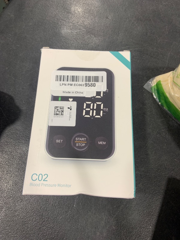 Photo 1 of Oklar Blood Pressure Monitor Upper Arm Monitors for Home Use BP Machine Sphygmomanometer with 2x120 Reading Memory Adjustable Arm Cuff 8.7"-15.7" Large Display with LED Background Light Storage Bag