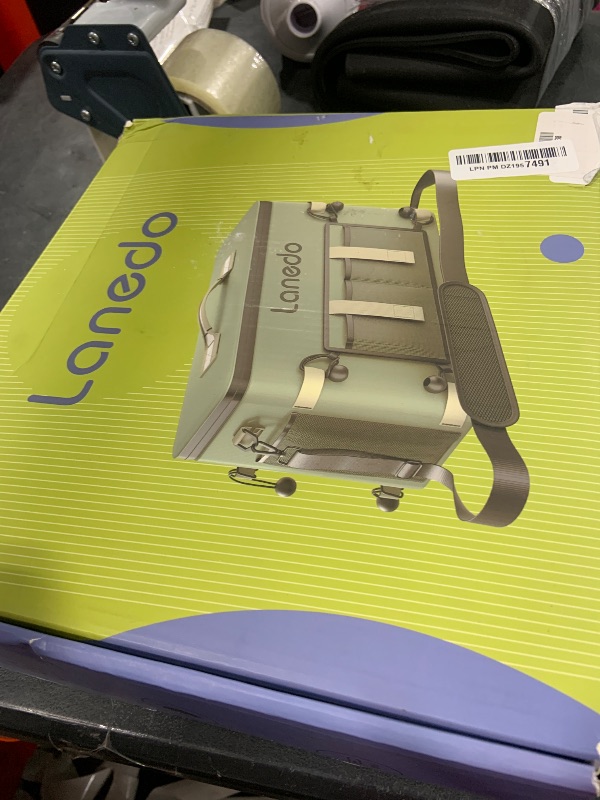 Photo 1 of Lanedo 34-Can Multi-Functional Collapsible Soft-Sided Cooler - Leak-Proof Beach Cooler, Portable Ice Chest, and Travel, Food Shopping, Camping, Kayaking, Fishing, Multi-Person Lunch Bag!