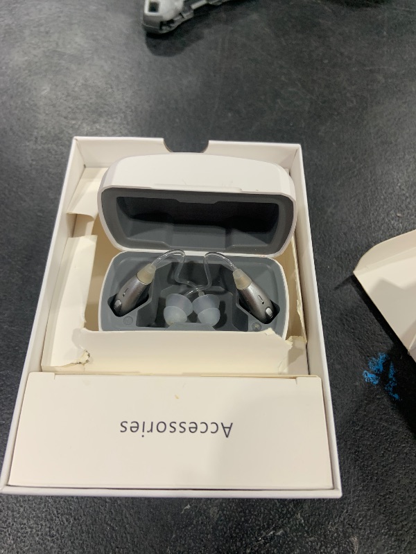 Photo 1 of FUNEWTHING Hearing Aids for Seniors Rechargeable with Noise Cancelling, 16 Channel Digital OTC PSAP Personal Sound Amplification Products Devices for Adults with Real Voice