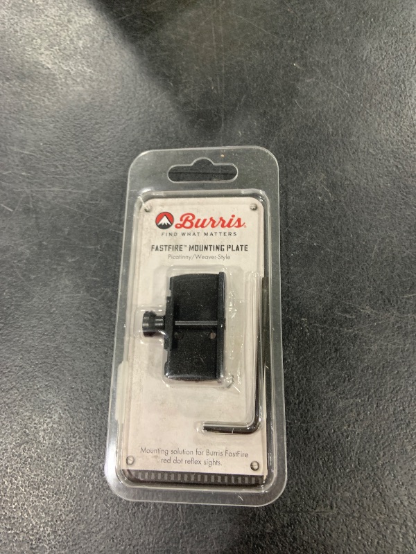 Photo 1 of Burris Mount for FastFire Reflex Red Dot Sights, Picatinny/Weaver Black, One Size