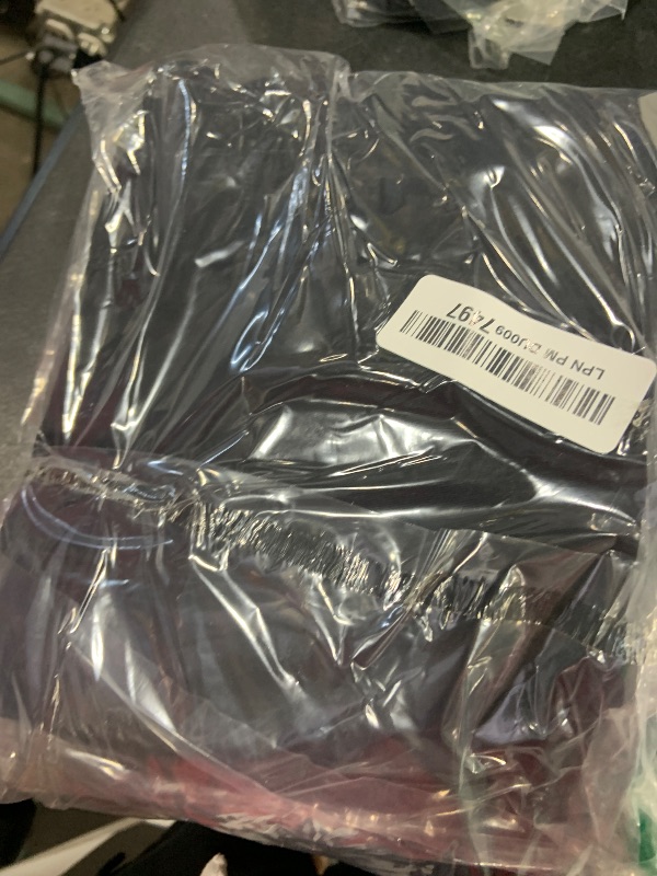 Photo 1 of Amazon Essentials Men's Athletic-Fit Casual Stretch Chino Pant (Available in Big & Tall), Black, 42W x 32L