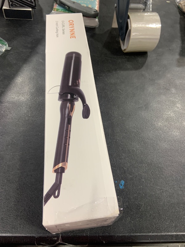 Photo 1 of ORYNNE 2 Inch Curling Iron for Long Hair Loose Curls, 14 Heat Settings Large Barrel Curling Iron, Ceramic Curling Iron 2 Inch Barrel with Argan Oil Infused, Big Barrel Curling Iron