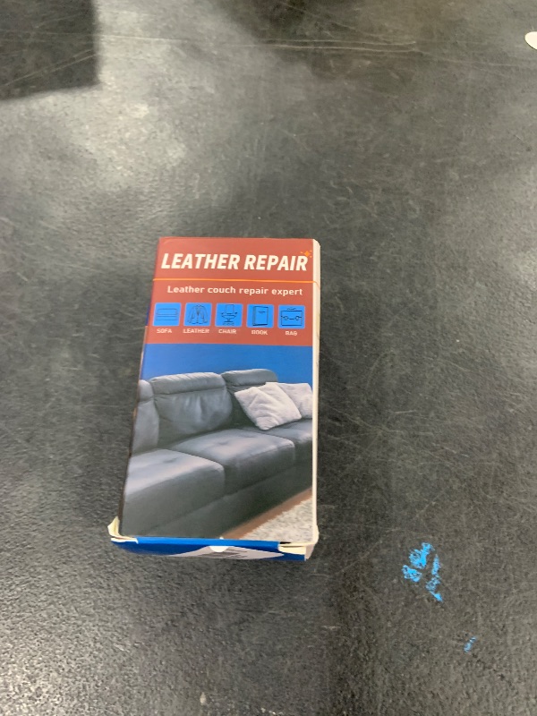 Photo 1 of Leather Repair Patch Tape Kit, 4" x 63" Self Adhesive Leather Repair Patch for Furniture, Vinyl Leather Repair Kit for Car Seat, Chairs, Couch, Sofa, Boat Brown