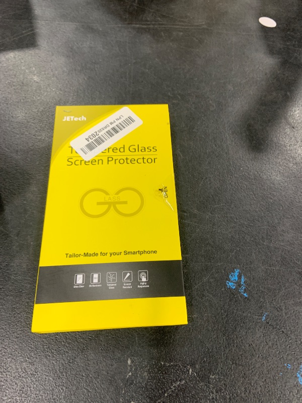 Photo 1 of JETech Full Coverage Screen Protector for iPhone 16e 6.1-Inch 2025, 9H Tempered Glass Film, Case-Friendly, HD Clear, 3-Pack