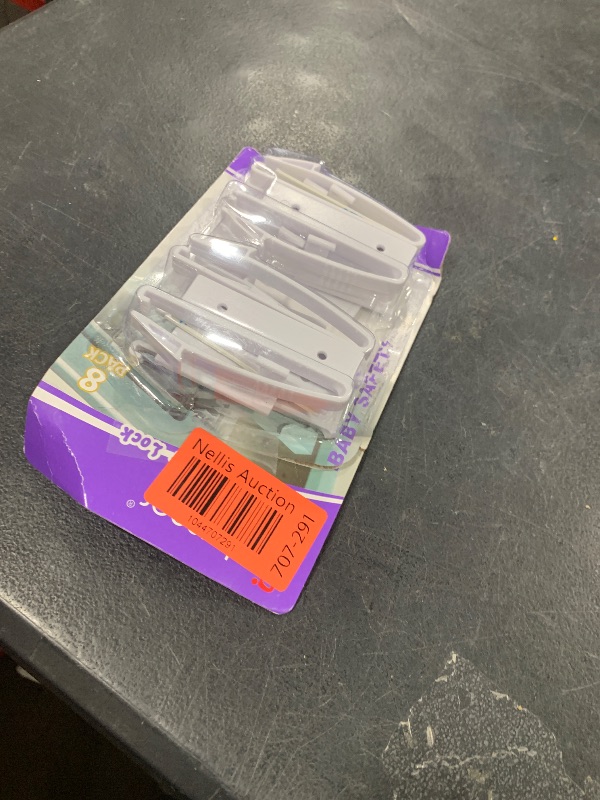 Photo 1 of Coolrunner Child Safety Drawer Locks, 8 Pack Safety Invisible Drawer Latches with Strong Adhesive for Baby Care,Only fit for Some Drawer, Please See Below Before Buying