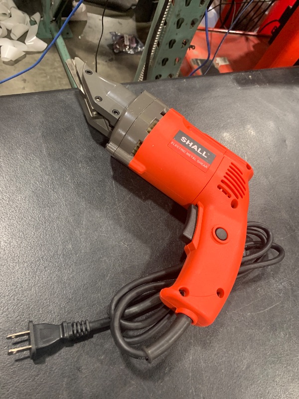 Photo 1 of SHALL Electric Metal Cutting Shear & Fiber Cement Siding Shear