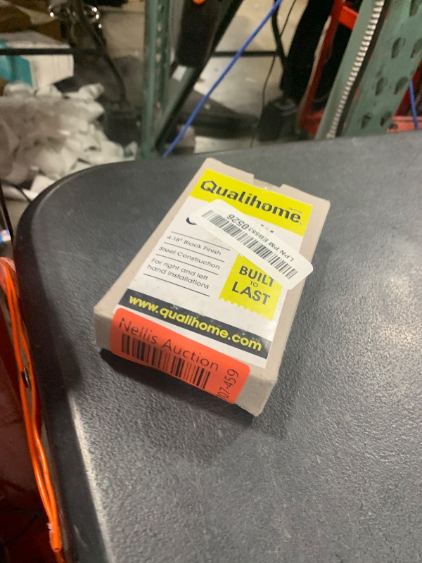 Photo 1 of SANKINS Self Locking Gate Latch Automatic Gravity Lever for Wood Fence Gate, Door Latches, Steel, Black