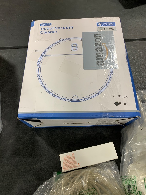 Photo 1 of Robot Vacuum and Mop Combo, 2 in 1 Robot Vacuum Cleaner with WiFi/App, Smart Robotic Vacuums with Strong Suction, Schedule, Self-Charging, Slim, Quiet, Ideal for Hard Floor, Pet Hair, Low Pile Carpet