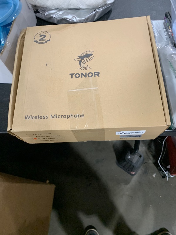 Photo 1 of TONOR Wireless Microphone System, 4 * 10-Channel UHF Cordless Handheld Mic Set with Headset/Lavalier Lapel Mics, Bodypack Transmitter, Receiver, 200ft Range for Karaoke Singing Church DJ PA Speaker