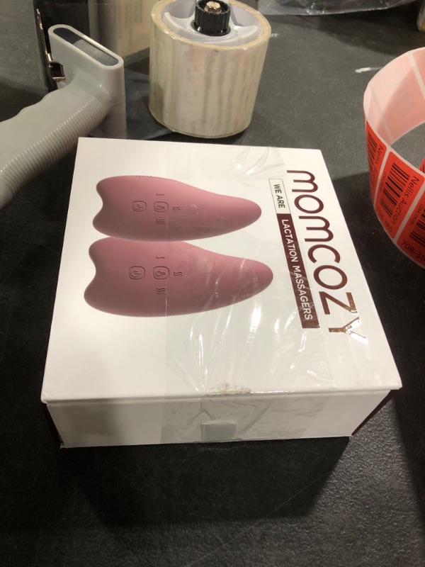 Photo 1 of Momcozy Double Lactation Massager Warming for Breastfeeding, Pumping, Heat & Vibration for Improve Milk Flow, Breastfeeding Essentials for Clogged Ducts, Engorgement