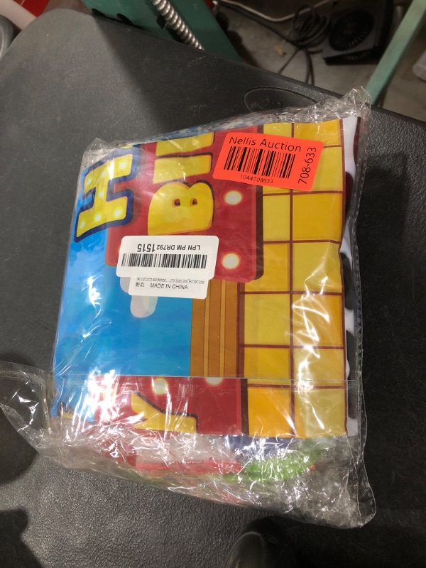 Photo 1 of Two Infinity and Beyond Birthday Decorations - 105 Pcs Toy Inspired Story 2nd Birthday Party Supplies Include Banner, Balloons, Backdrop Film, Balloon Cake Topper, Tablecloth