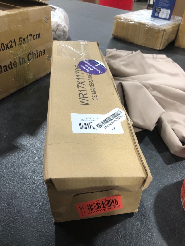 Photo 1 of WR17X11705 Ice Maker Dispenser Auger Replacement for G.E Hot.Point Refrigerator Icemaker Dispenser Auger, Replace wr29x42446, PS1018130, WR17X10690, WR17X11305, WR17X11939 by TOMOON