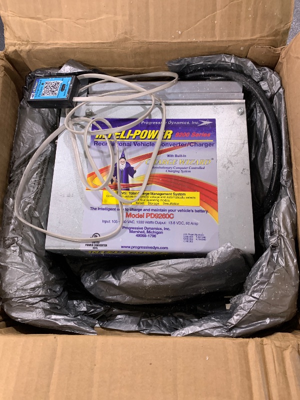 Photo 1 of Progressive International Dynamics PD9260CV Inteli-Power 9200 Series Converter/Charger with Charge Wizard - 60 Amp
