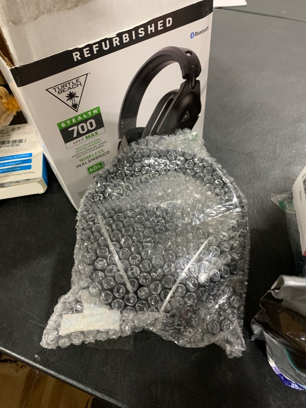 Photo 1 of Turtle Beach Stealth 700 Gen 2 MAX Multiplatform Amplified Wireless Gaming Headset - Xbox Series X|S, Xbox One, PS5, PS4, PC – Bluetooth, 40-Hr Battery, 50mm Speakers- Black (Renewed)