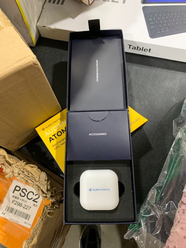 Photo 1 of Audien ATOM 2 Wireless Rechargeable OTC Hearing Aid, Premium Comfort Design and Nearly Invisible