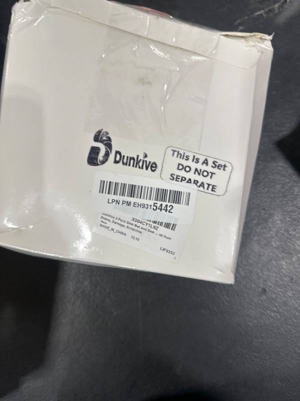 Photo 1 of Dunkive 3 Pack Sink Mat and Sink Saddle Set, Sink Protectors for Kitchen Sink, Silicone Sink Saddle Mat Dishwasher Safe, Non Slip Folding Sink Grid to Protect Sink from Stains, Damage, Scratches