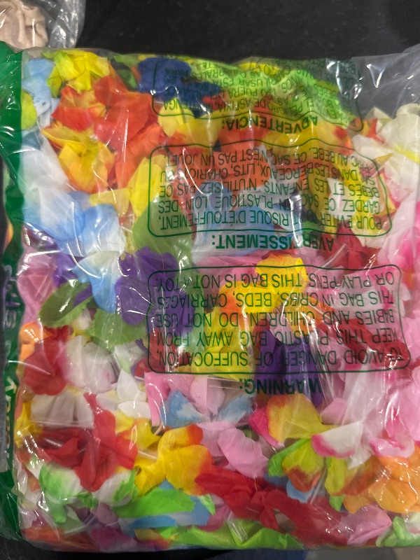 Photo 1 of Freyalife Hawaiian Leis Decorations(24pcs),Leis for Luau Party Decor,Tropical Hawaiian Bulk Hula Dance Party Decor,Colorful Flower Necklace Summer Beach Pool Birthday Theme Party Favors Supplies