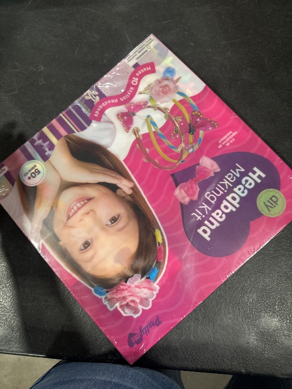Photo 1 of Headband Making Kit for Girls - Arts & Crafts Gift - Make Your Own Fashion Headbands for Kids - DIY Hair Accessories Set - Gift for Ages 5-12 Year Old Girl - Little Children's Art & Craft Gifts