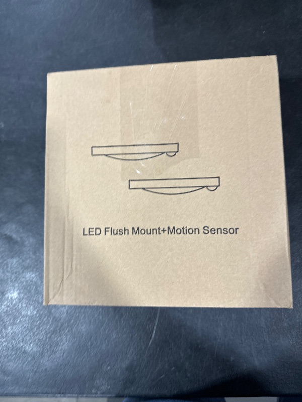 Photo 1 of Motion Sensor LED Ceiling Light, 15W(100W Equivalent) & 1200LM, 3 Colors in 1(3000K/4000K/5000K), 7.5inch Flush Mount Lighting Fixture for Doorway, Stairway, Corridor, Pack of 2, Non-Dimmable, White