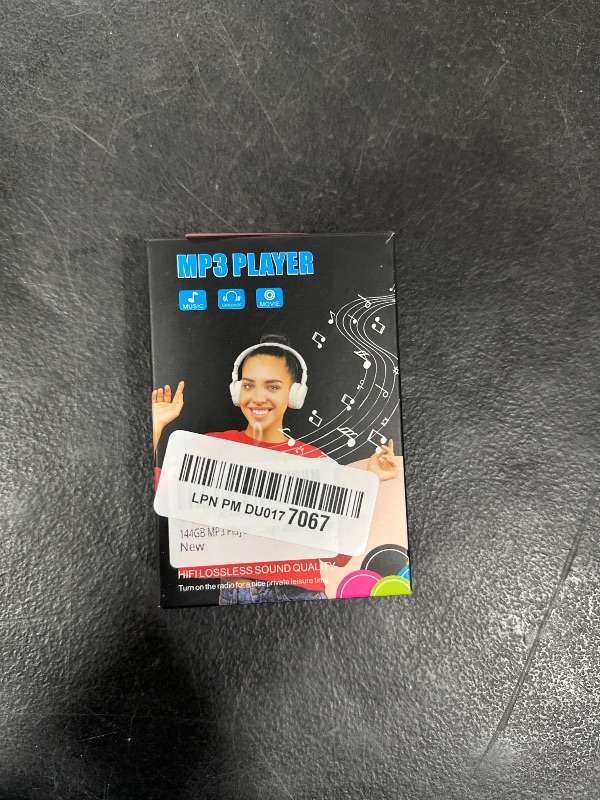 Photo 1 of 144GB MP3 Player - Music Player with Bluetooth 5.2 HiFi Sound Shuffle Single Loop FM Radio Built-in HD Speaker Voice Recorder Mini Design Ideal for Sport