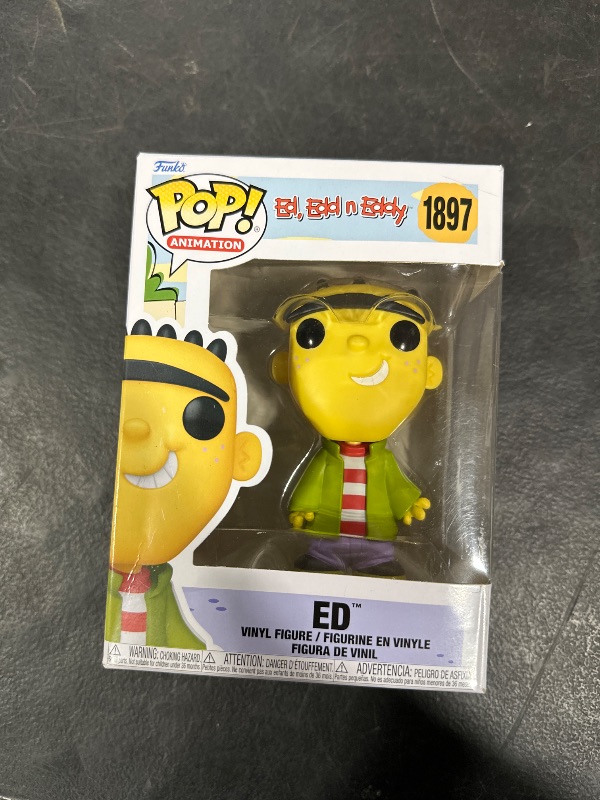 Photo 1 of Funko Pop Animation: Ed EDD N Eddy - Ed - 1/6 Odds for Rare Chase Variant - Collectable Vinyl Figure - Gift Idea - Official Merchandise - Toys for Kids & Adults - Cartoon/Animation Fans