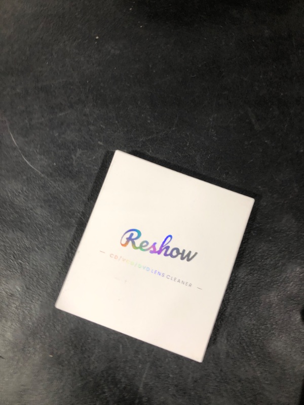 Photo 1 of Reshow Laser Lens Disc Cleaner kit for CD & DVD Player Without Scratching The Optics - Included Microfiber Cloth, Cleaning Disc and Cleaning Solution (1 Bottles of Cleaning Fluid)