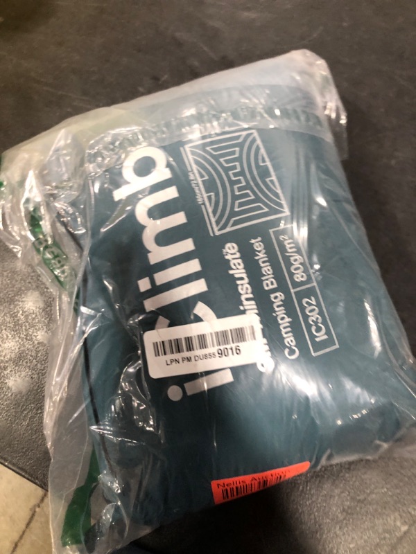 Photo 1 of iClimb 3M Thinsulate Insulation Warm Camping Blanket Ultralight Compact (Blue)
