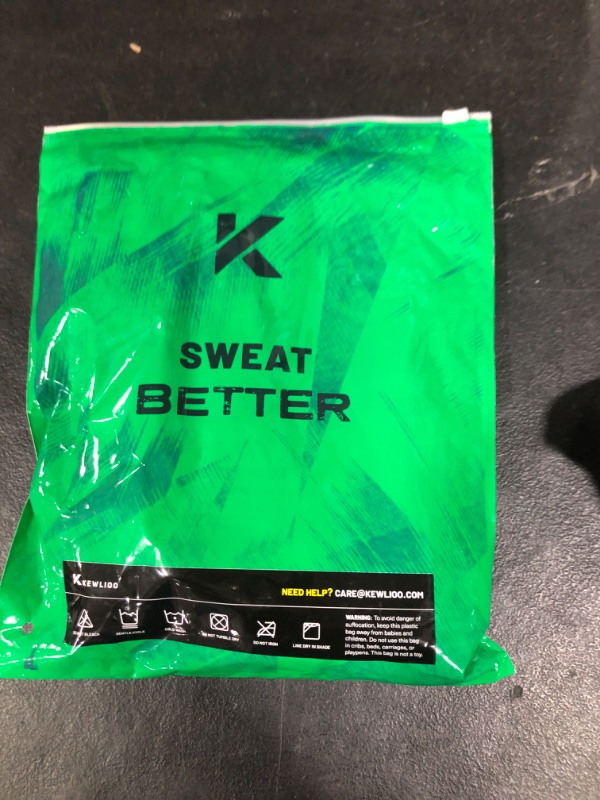 Photo 1 of Kewlioo Men's Sauna Suit Shirt - Heat Trapping Sweat Compression Vest, Shapewear Top for Men, Sweat More & Look Great, Gym Workout Exercise Versatile Heat Shaper Jacket (Black, M)