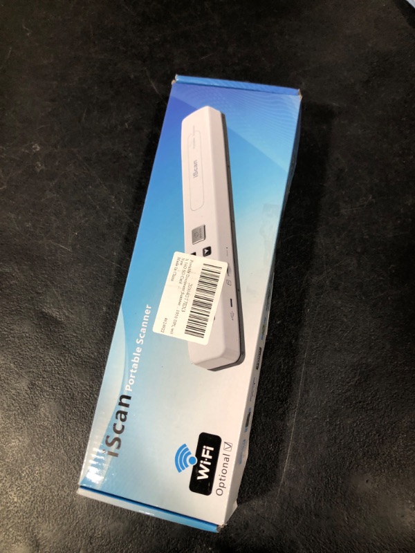 Photo 1 of Portable Document Scanner - Upgrade Support WiFi & Rechargeable Handheld Portable Scanner Photo Scanner Mobile Scanner Handy Scan, JPG/PDF Format, UP to 1050 DPI, with 16G SD Card