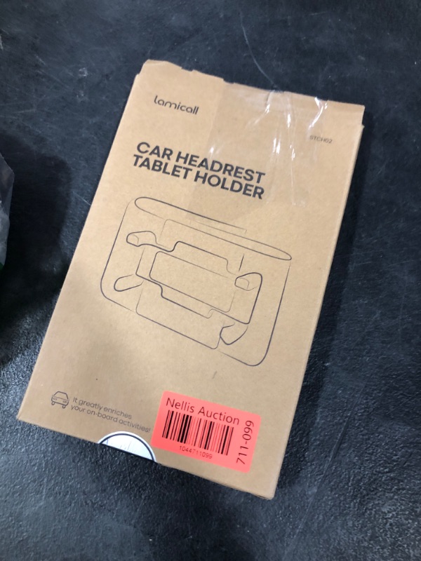 Photo 1 of Lamicall Tablet Holder for Car Headrest - [Thick Case Friendly] [360° Rotation] Car Tablet Mount for Backseat, Road Trip Essentials for Kids, for iPad Pro, Air, Mini, Galaxy, Fire HD, 6.1-13" Tablets