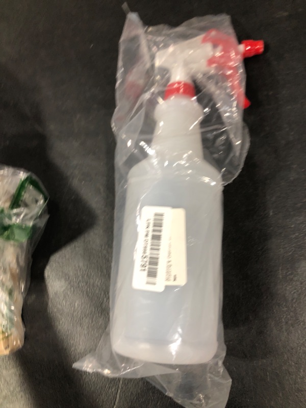 Photo 1 of BRIGHTFROM 32 OZ Empty Plastic Spray Bottle, Heavy Duty with Adjustable Spray Nozzle, Chemical Resistant, All Purpose, Professional for Cleaning, Planting & Chemical Solutions