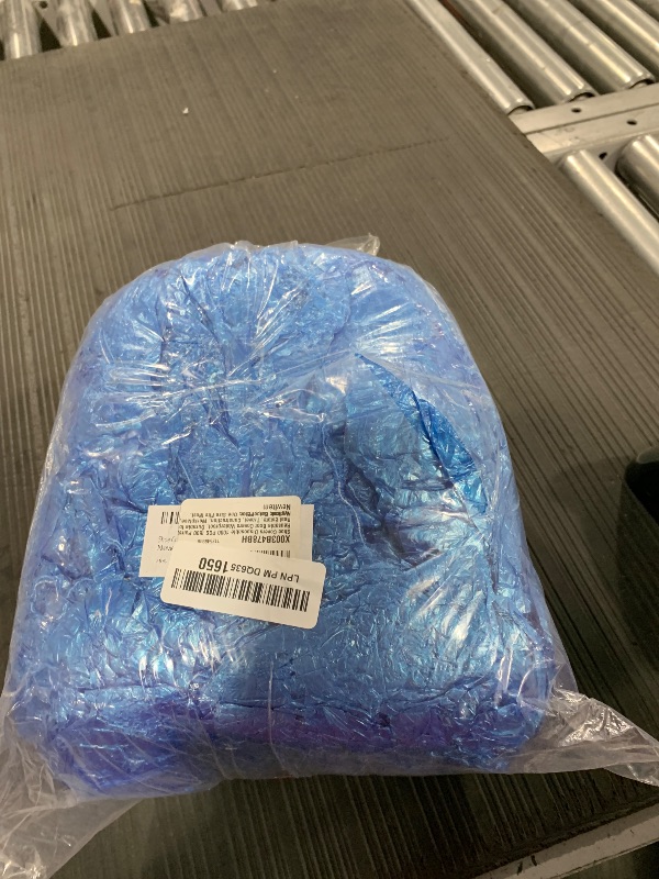 Photo 1 of Shoe Covers Disposable 1000 PCS (500 Pairs) Reusable Boot Covers Waterproof, Durable for Real Estate, Travel, Construction, Workplace, Medical, Rain, Floor, One Size Fits Most, Hygienic Carpet Blue