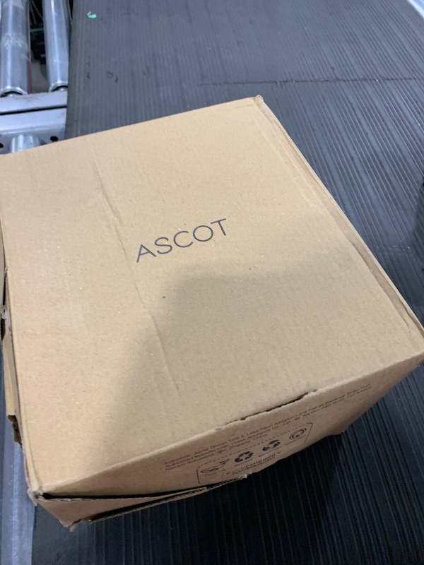 Photo 1 of ASCOT Electric Kettle, Electric Tea Kettle Hot Water Kettle Stainless Steel Kettle 1.6L 1500W Retro Tea Heater & Boiling Water, Auto Shut-Off and Boil-Dry Protection (Black)