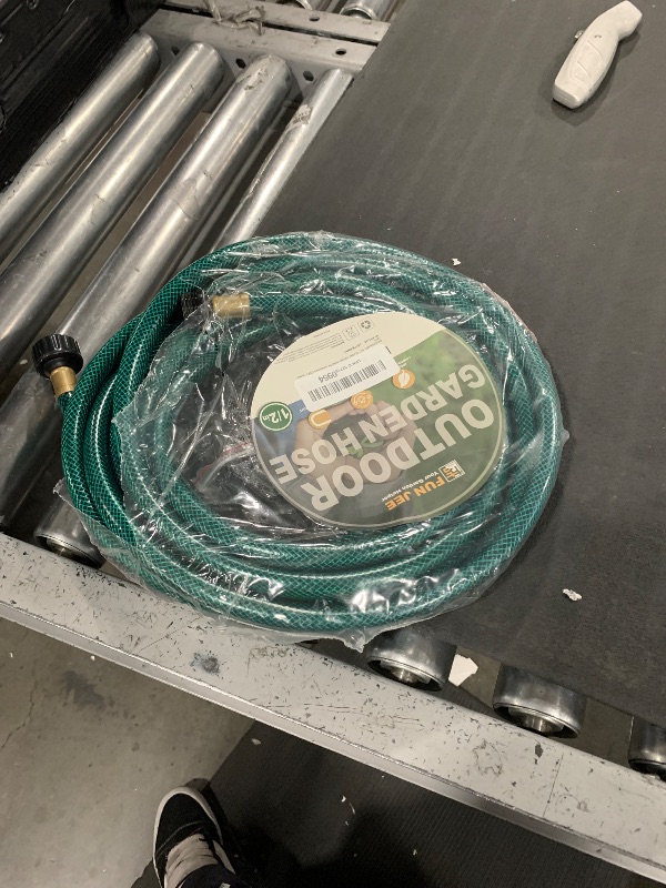 Photo 1 of Garden Hose No Leaking for Watering: No Kink and Lightweight - 1/2" Water Hoses 20 FT with Fittings for Outdoor and Yard