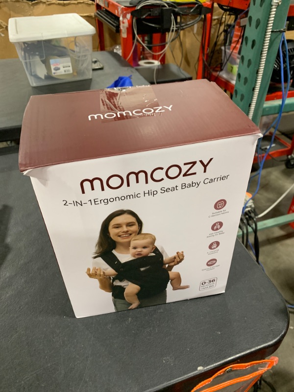 Photo 1 of Momcozy Baby Carrier with Hip Seat, 2-in-1 Forward-Facing Carry for Active Babies, Detachable Hands-Free Carrier up to 44lbs, Breathable Infant Carrier Fits Waist Sizes up to 47 Inches, AirMesh Pink