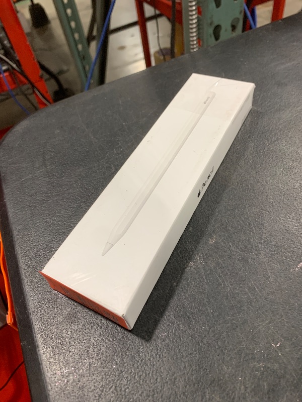 Photo 1 of Apple Pencil (2nd Generation): Device Compatibility Check Required - Pixel-Perfect Precision, Perfect for Note-Taking, Drawing, and Signing documents. Attaches, Charges, and Pairs magnetically.
