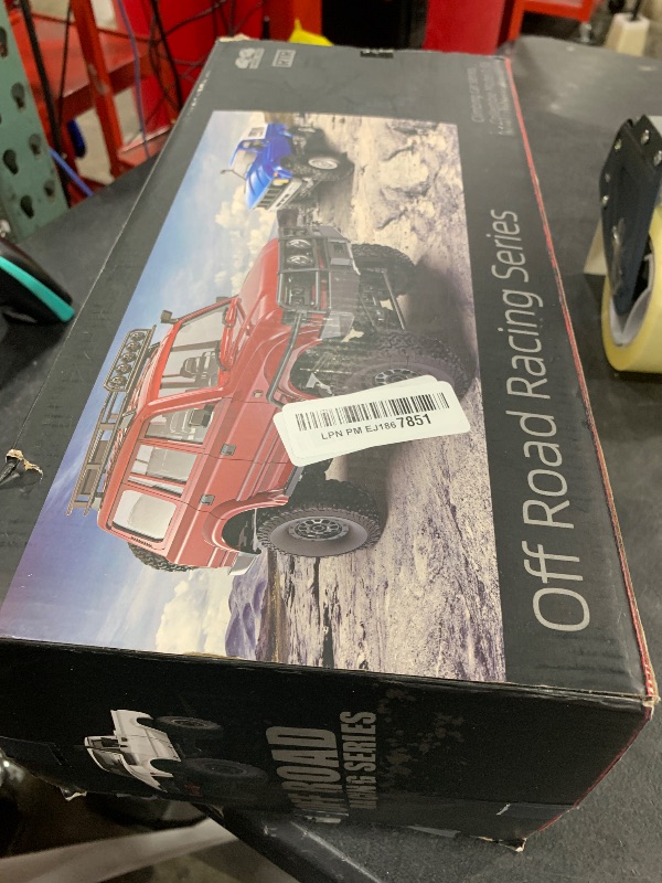 Photo 1 of HLSFWDRIVE RC Rock Crawler 4x4 RC Truck WPL C54-1 RC Crawler Off Road 1/16 Scale RTR All Terrain Proportional Throttle Steering 2.4Ghz 260 Motor Upgraded Chassis and Counter Rotating Gearbox Adult