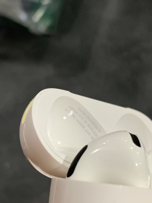 Photo 1 of Apple AirPods 4 Wireless Earbuds, Bluetooth Headphones, with Active Noise Cancellation, Adaptive Audio, Transparency Mode, Personalized Spatial Audio, USB-C Charging Case, Wireless Charging, H2 Chip