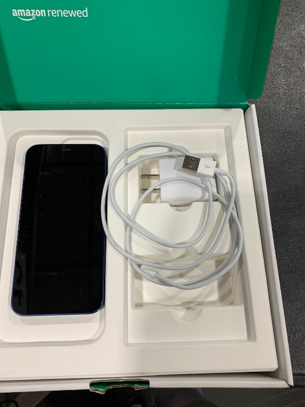Photo 1 of Apple iPhone 12 Mini, 128GB, Blue - Unlocked (Renewed Premium)