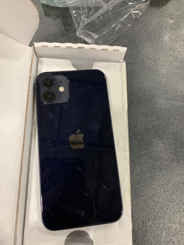 Photo 1 of Apple iPhone 12, 64GB, Black - Fully Unlocked (Renewed)