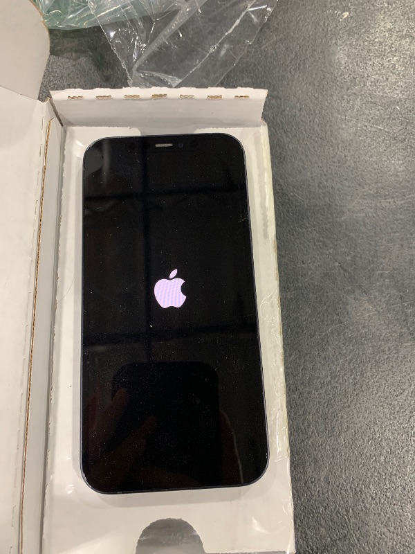 Photo 1 of Apple iPhone 12, 64GB, Black - Fully Unlocked (Renewed)