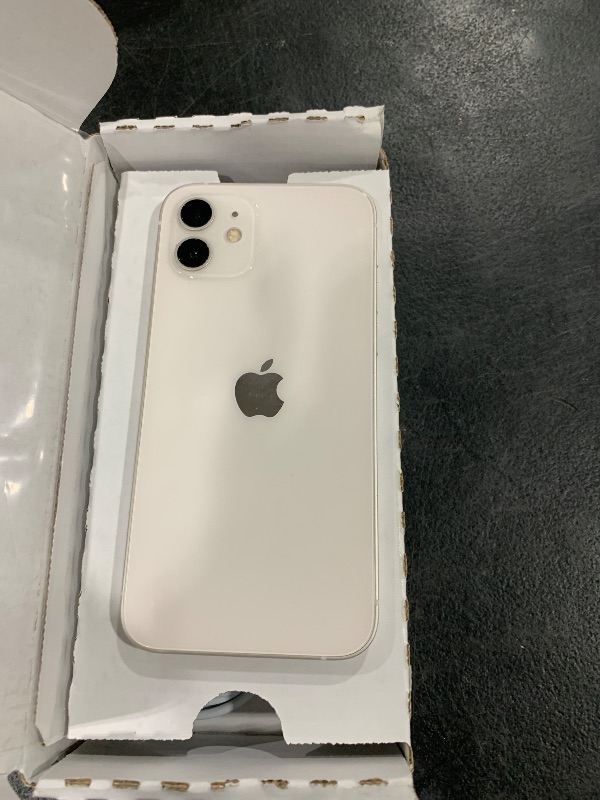 Photo 1 of Apple iPhone 12, 128GB, White - Fully Unlocked (Renewed)