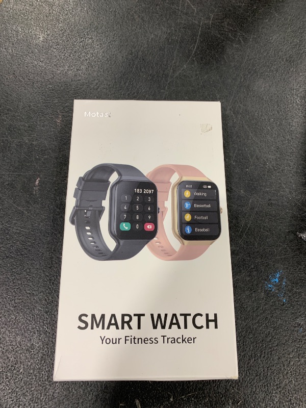 Photo 1 of Smart Watch(Answer/Make Call), 1.96" HD Smartwatch for Men Women, 2025 Fitness Watch with 110+ Sport Modes/Heart Rate/Sleep Monitor/Pedometer, IP68 Waterproof Fitness Activity Tracker for Android iOS