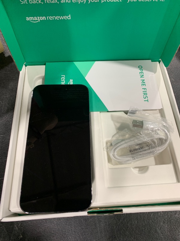 Photo 1 of Apple iPhone 14 Pro Max, 256GB, Deep Purple - Unlocked (Renewed Premium)