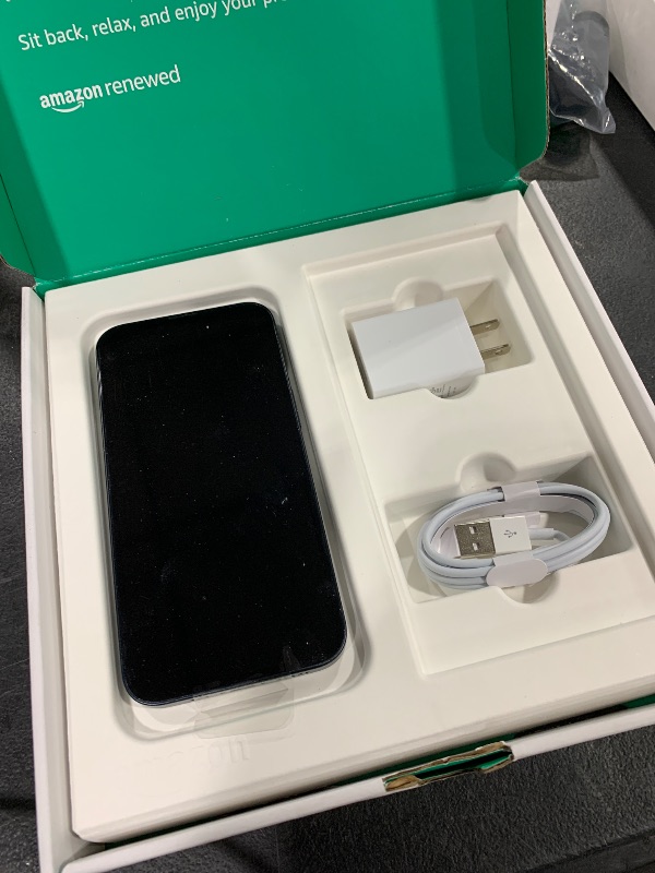 Photo 1 of Apple iPhone 13, 128GB, Midnight - Unlocked (Renewed Premium)